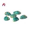 Factory sale pear cut price shape opal tear drop synthetic cabochon beads gemstone