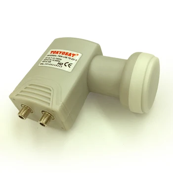 Tokyosat Universal Twin Lnb With High Gain Low Noise - Buy Twin Lnb,Hd ...