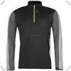 fashionable 92% polyester 8% elastane Half Zip Mens golf knitted Pull Over hoodie sweaters wholesale with best price