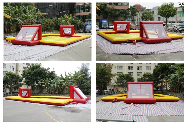 inflatable football field