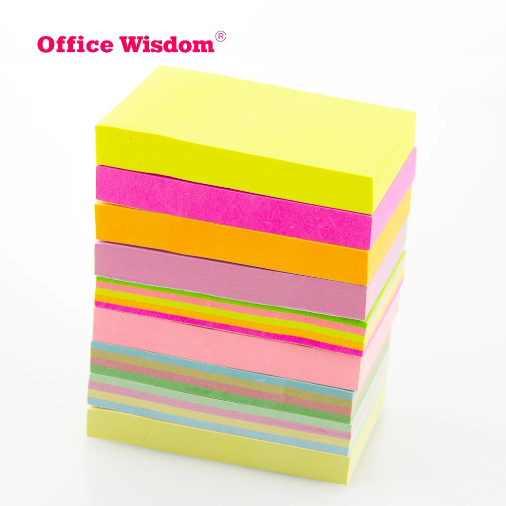 colourful sticky notes