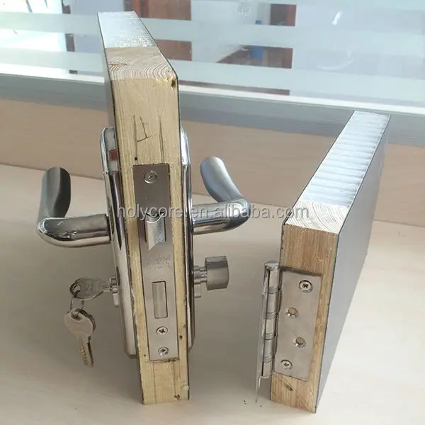 Light And Strong China Aluminum Sandwich Panel Door Made Of