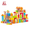 88 pcs children number educational toy abc wooden alphabet block for kids 1+
