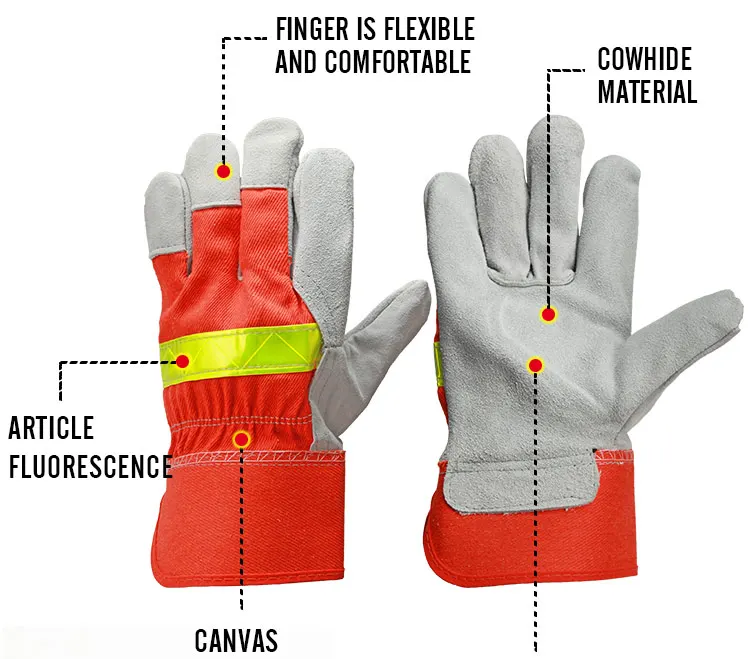 Cow Leather Size Available Big Hands Glove For Working Buy Big Hands