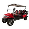 CE Approved high quality 4 wheels 6 seats luxury golf cart for sale