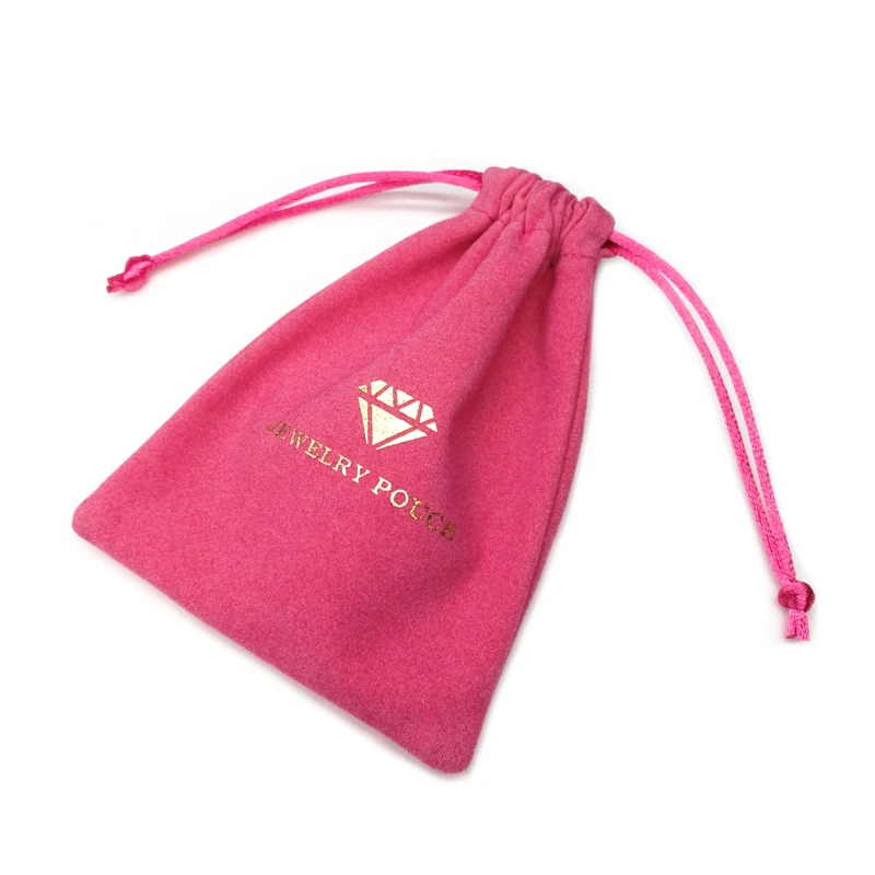 custom velvet jewelry bags