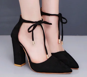 China Supplier Ladies Shoes Bandage 
