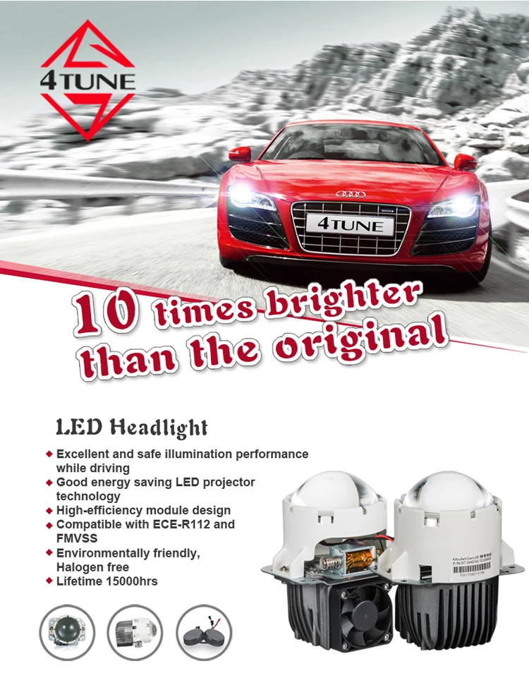 Ford Fusion JU 55w Clear Xenon HID High//Low Beam Headlight Headlamp Bulbs Pair