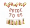 Gold Bride Balloon Bridal Shower Ideas Rose Gold Bachelorette Party Decorations