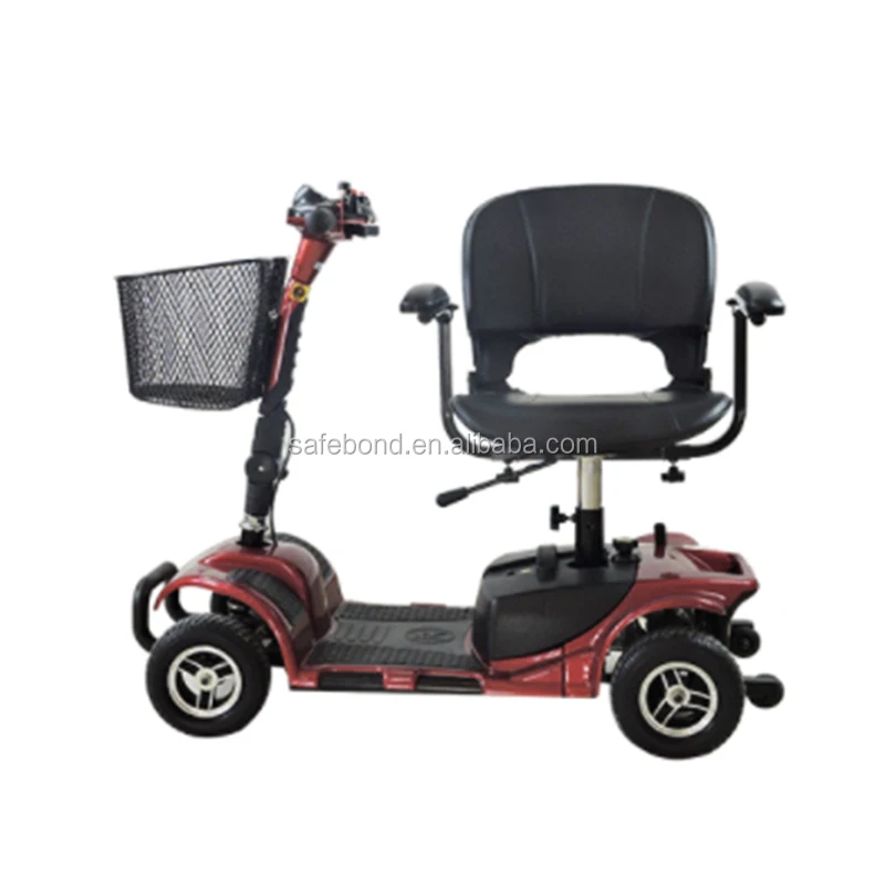 4 колеса Электрический велосипед инвалидов и мобильный скутер для инвалидов для пожилых людей