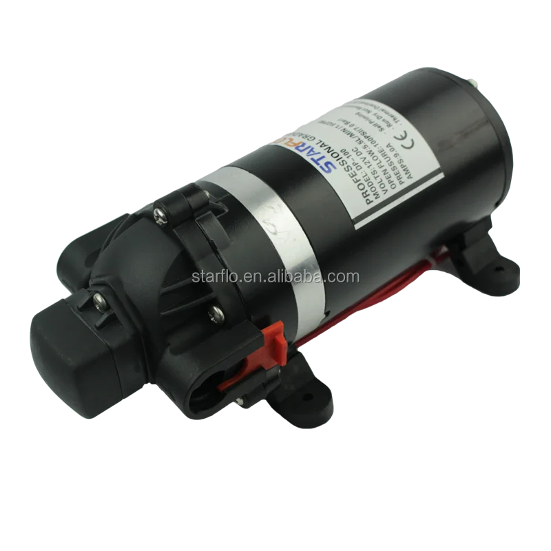 DP-100 12V DC 100PSI high pressure water jet cleaning pump for fire engine