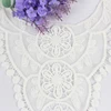 Cotton Schiffli Embroidered Designs Water Soluble Lace Collar Applique