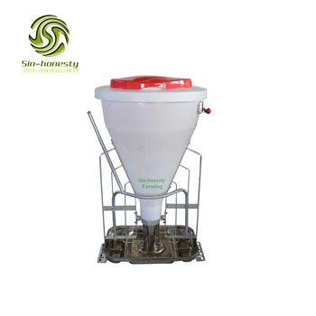 Pig Raising Equipment Automic 100kg Dry And Wet Feeder For Pig