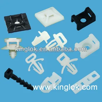 plastic cable clips self adhesive