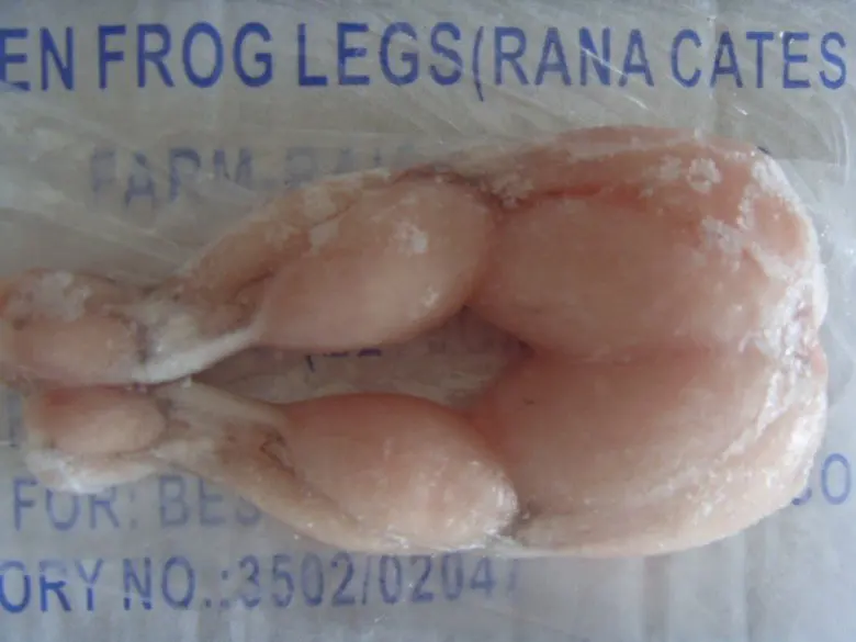 Frozen Frog Legs