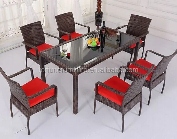 Garden Rattan Furniture Table And Chair For Sale - Buy Garden Furniture