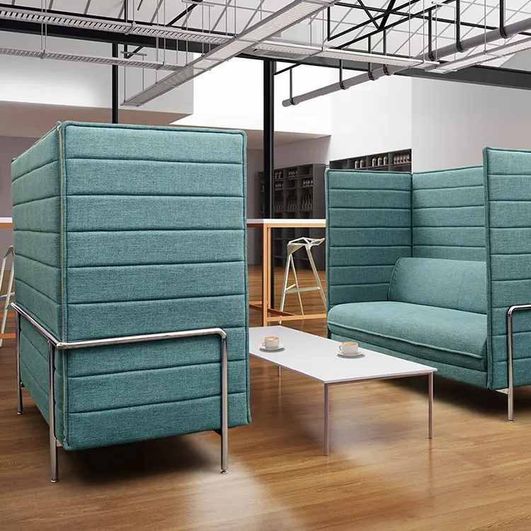 Modern Meeting Booth alcove highback office executive sofa