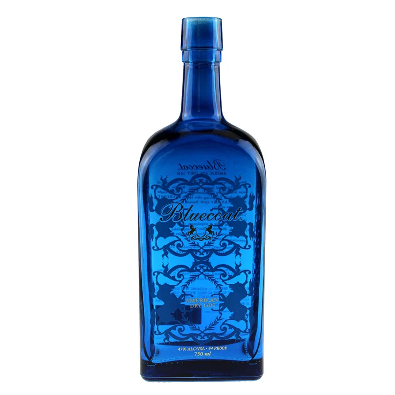 750ml Cobalt Blue Tequila Glass Bottle Buy Blue Tequila