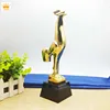 2018 Hot selling types of gold rooster led trophy base