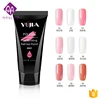 YUJIA 9 Colors 30 ml Quick Cure Crystal Fast Builder Extend Nail Art Poly Gel