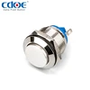 19m 22mm 33mm round led emergency exit chrome cop extended indicator light push button latch for bags