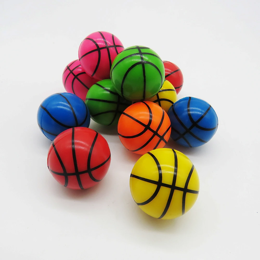 Cheap Kids Vending Machine Toys Hotsale Rubber Basketball Bounce Ball