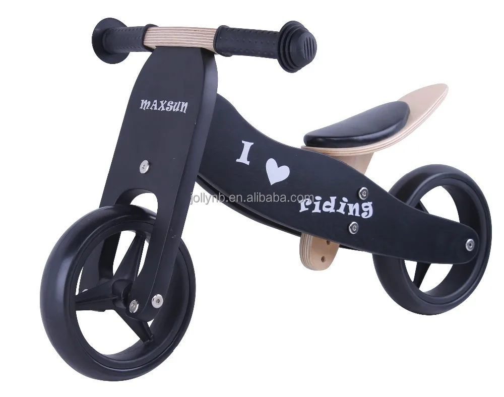 triciclo madera 2 en 1