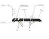 Electric hydraulic multi-purpose surgery operation traction table on sales