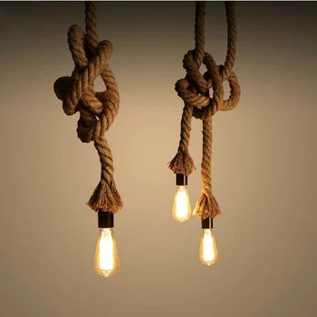 Welp Decor Ontwerp Vintage Hand Made Touw Lamp - Buy Hand Made Rope ON-65