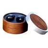 Dropshipping Wireless Earbuds Luxurious Gift Bamboo Wood True Wireless TWS Earphone 5.0 Blue Tooth For Audiophiles ANC Headphone
