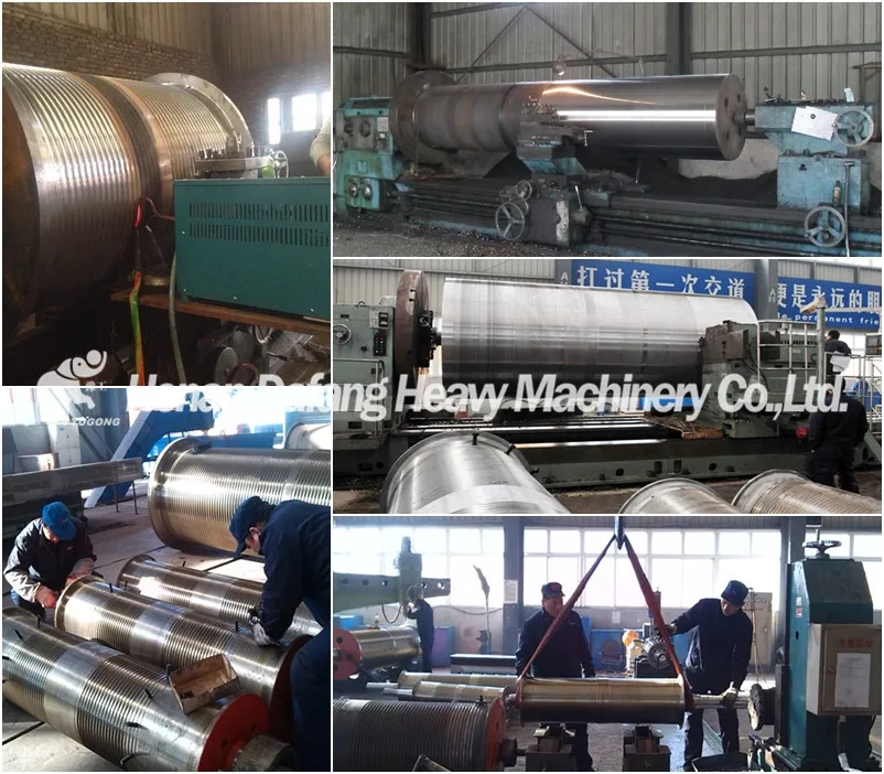 Material Handling Mesin Baja Crane  Drum Gantry Crane  Motor  