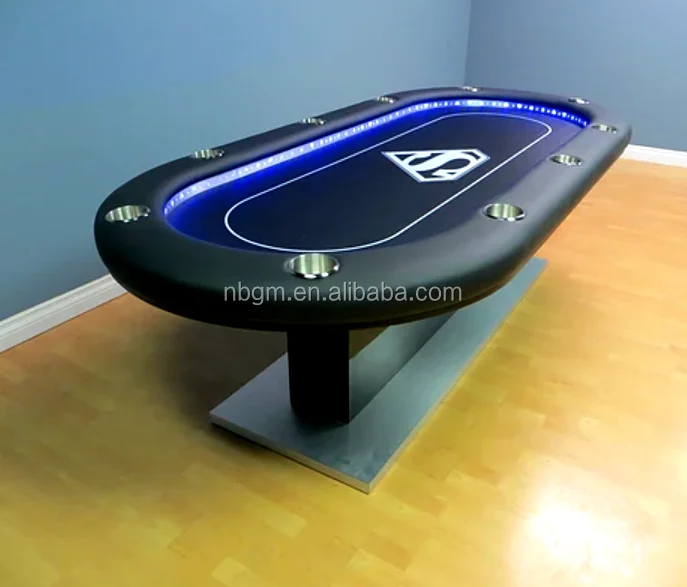 BALIKEN Casino-Tischfilz 91.4x183.3cm – Doppelseitig (Poker & Blackjack), Blau, Für Spieleabende