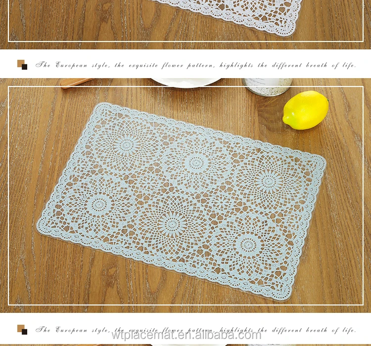 Ecofriendly Plastic Placemats Customizable Table Placemat Buy Table