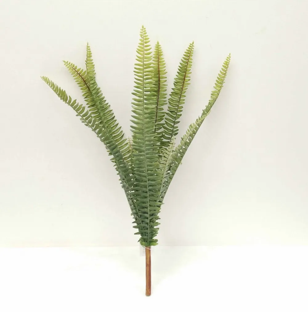 artificial staghorn fern stem 51cm12 lvs