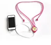Promotional gifts Necklace earphone Multifunctional communication device with a microphone In-ear headphones headset for woman