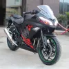 Black motorcycle 150CC single cylinder water cooled heavy locomotive