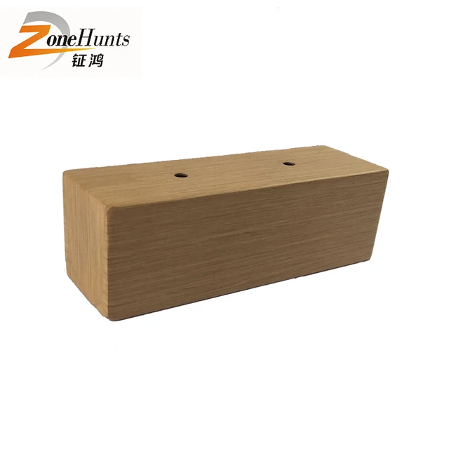 European Favored Chrome Simple Sofa Legs Unfinished Square Wood Simple Sofa Legs Unfinished Square Wood