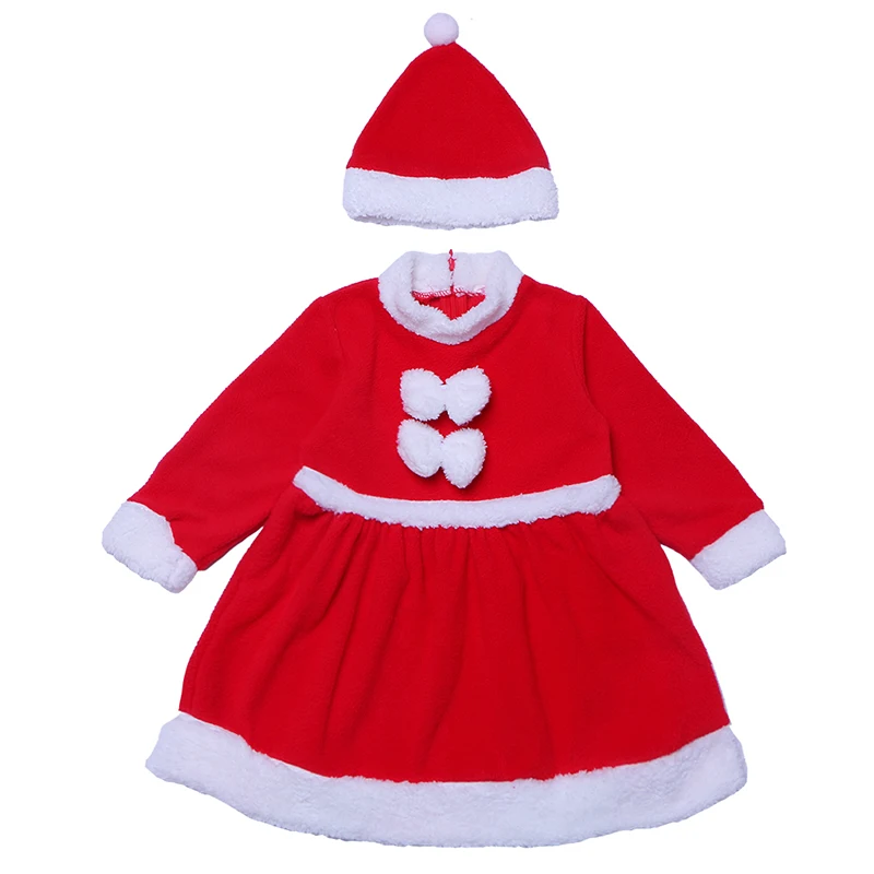 bebe vestido de papai noel