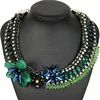Trendy Luxury Women Polymer Silicone Beads Big Chunky Choker Necklace