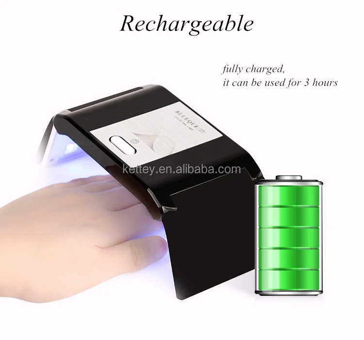 24W Rechargeable Foldable UV Nail Led Lamp