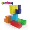 New arrival kids play real color toys game 3d educational magnetic blocks