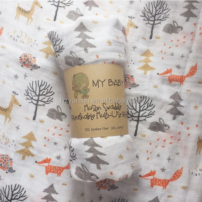 cotton baby swaddle blanket