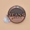 Guanlong brand custom shape stamping shank jean rivet button