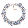 Fashion Women Jewelry New Choker Bib Statement Crystal Necklace JN0024
