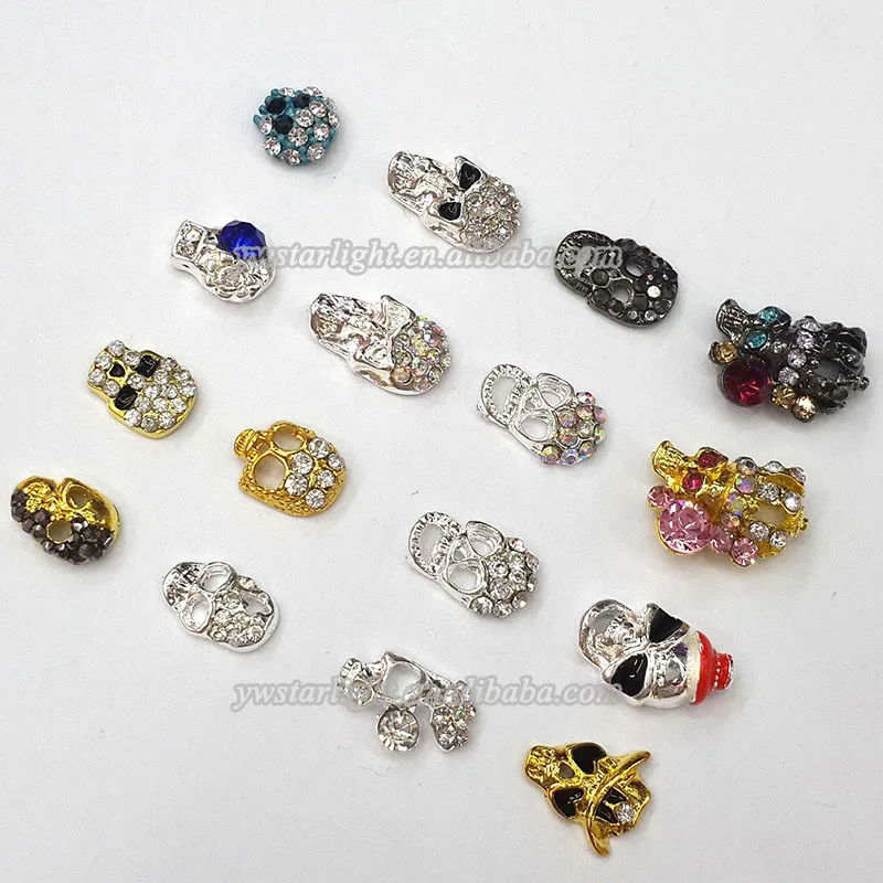 Nail Art Definition Emsilog New Nail Decoration Handmade Art High Quality Skeleton 3d