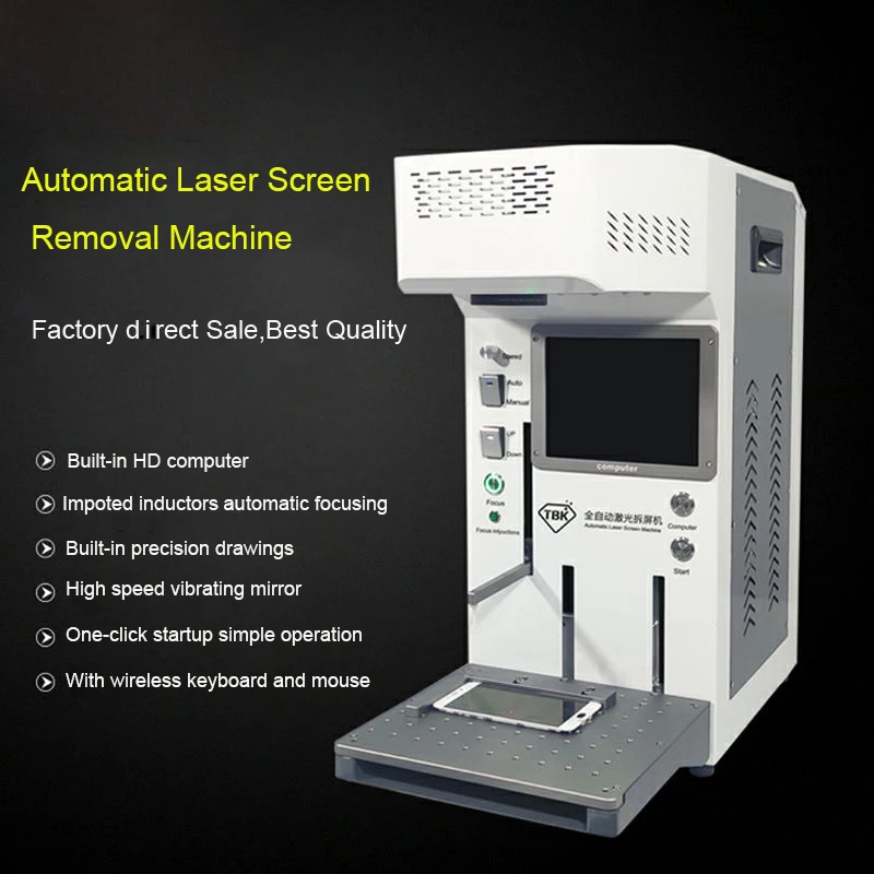 Lcd Laser Repair Machine laser Separating Engraving Machine  For IPhoneX XS Max 8 8+ Back Cover Glass Frame Separating Engraving