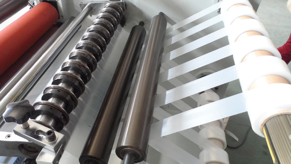 PTFE tape small roll slitting machine