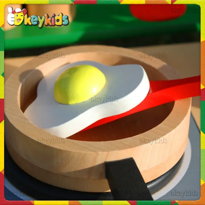 wooden cooking toy