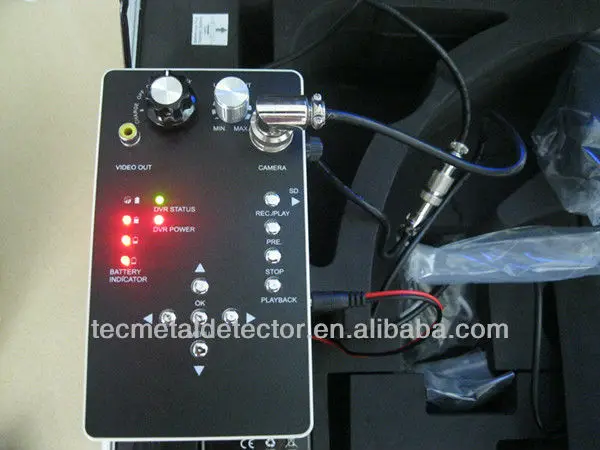 Underwater video camera,borescope camera with DVR & 7Inch TFT Color Monitor TEC-Z710D5