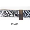 Factory Customize Black and White Zebra Image Jacquard Webbing 35mm